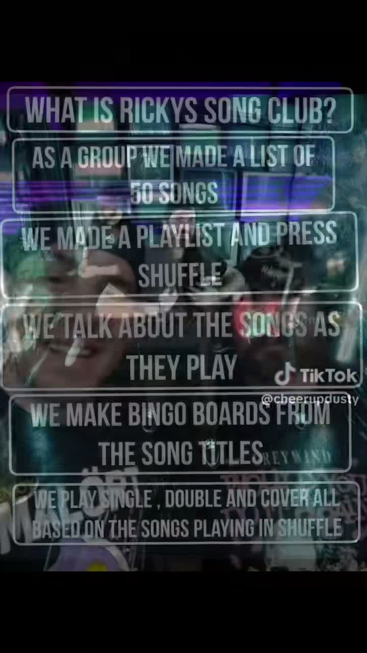 Ricky’s Song Club on Jun 13