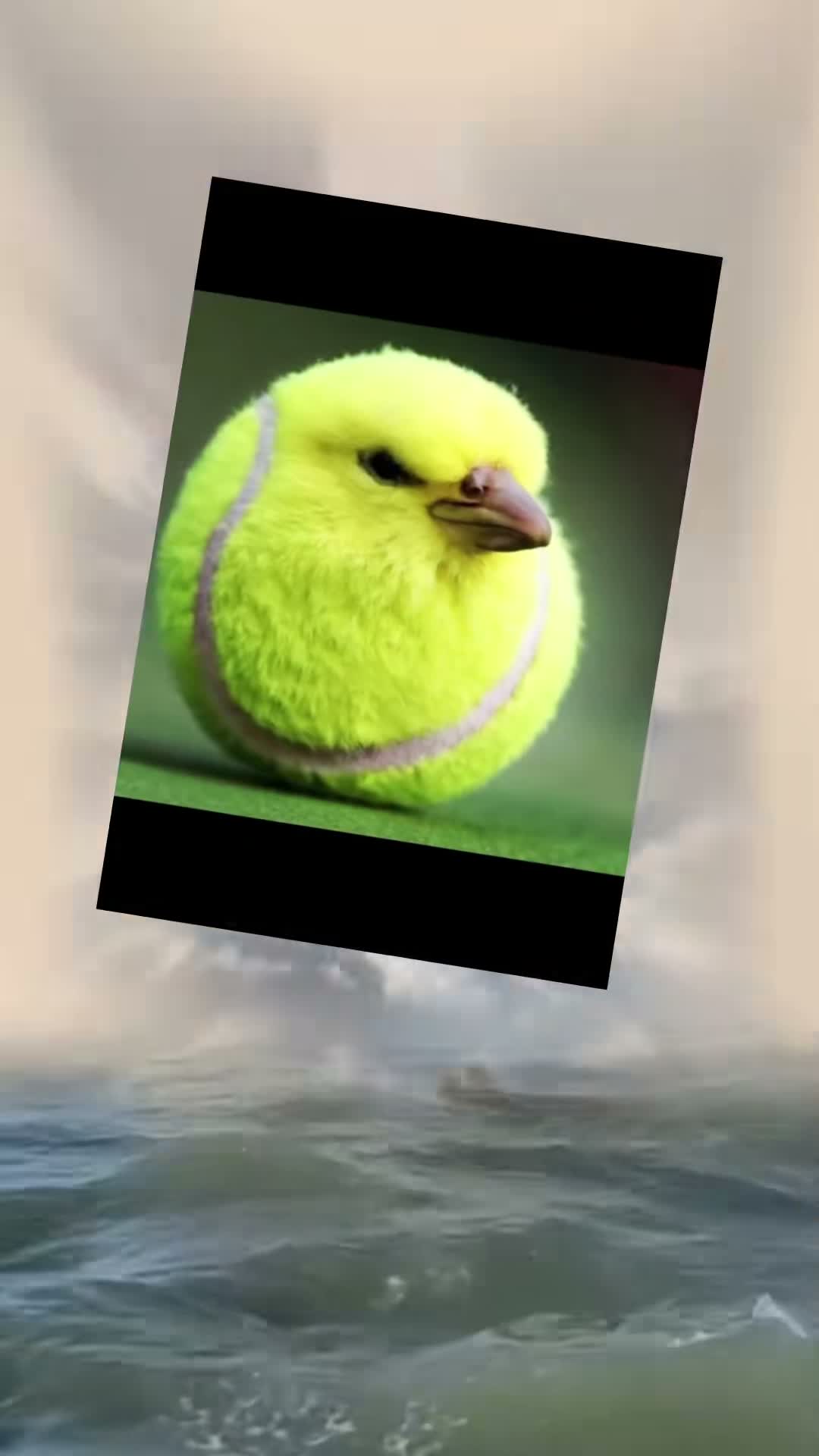 Tennis bird on Oct 31