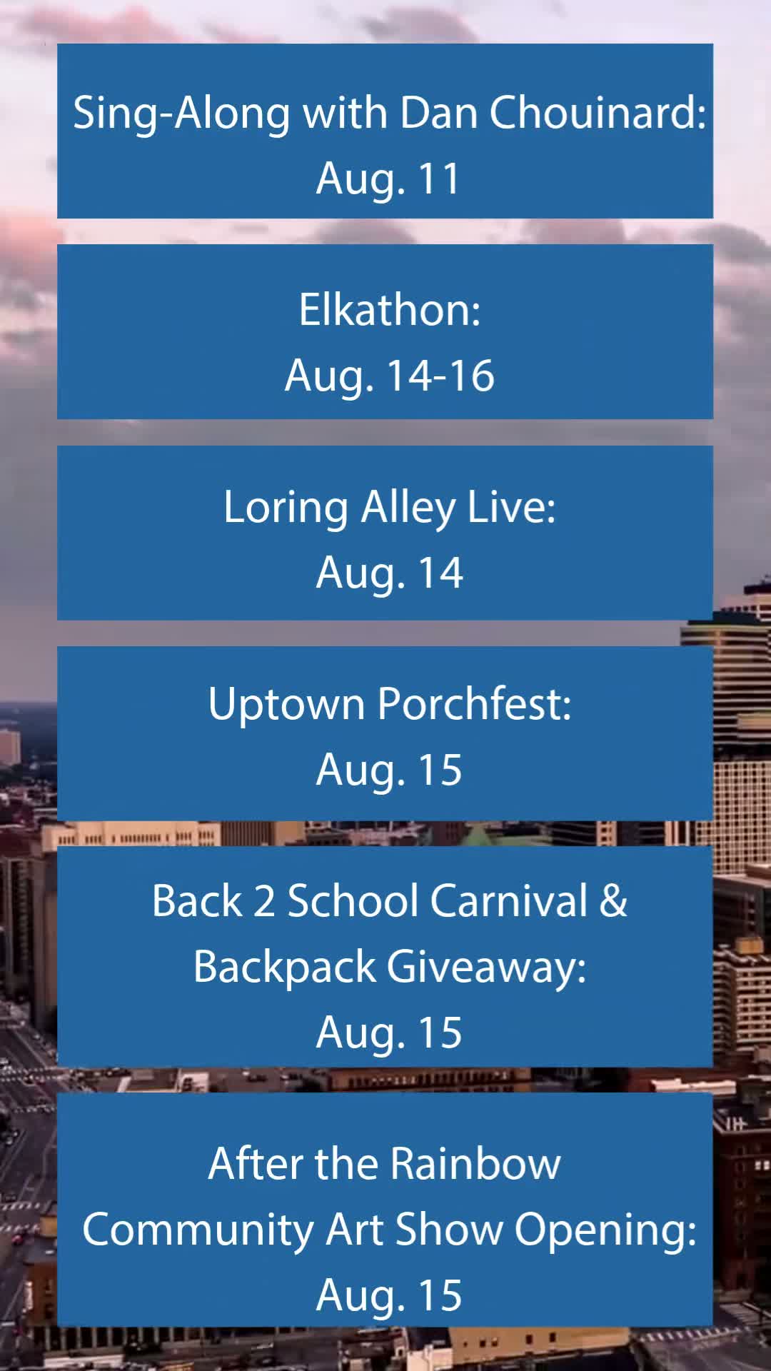 City of Minneapolis on Aug 10