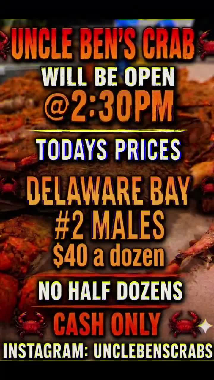 UNCLE BEN THE CRAB MAN on Jul 8